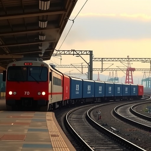 中国首趟开往德国杜塞尔多夫的中欧班列开行