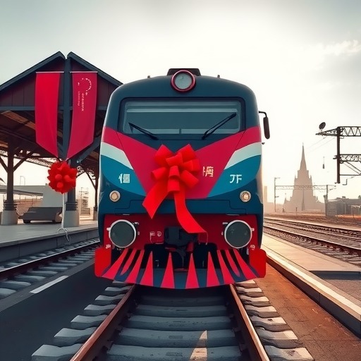 湖南衡阳中欧班列首 发