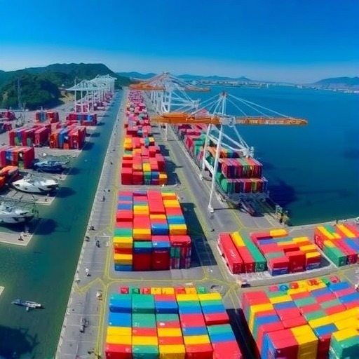 截至7月24日宁波舟山港北仑山码头完成集装箱吞吐量16.5万标准箱 超2022