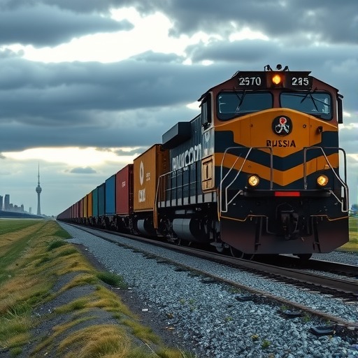 中欧班列（俄罗斯到南京）运行时间19天