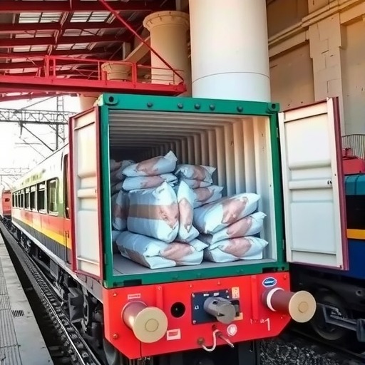 俄罗斯首票冷冻鸡爪乘中欧班列抵渝