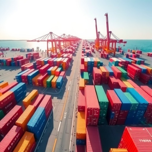 湖南城陵矶1至6月集装箱吞吐量57.25万标箱增长54.74%