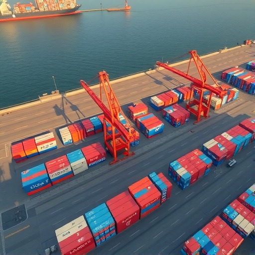 玉环市大麦屿港前半年完成集装箱吞吐量26.6万标箱 增长46.28%