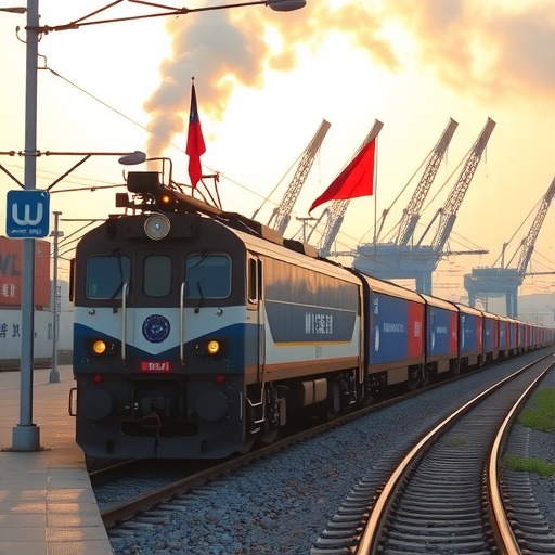 衡阳首趟中欧班列开行