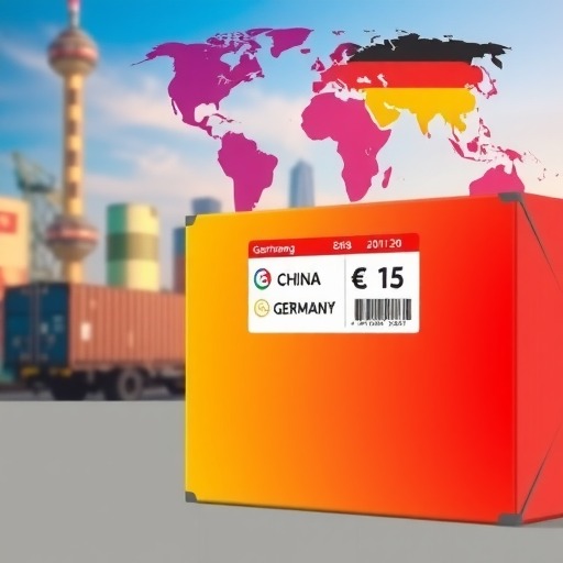 上海寄快递到德国多少钱，多长时间