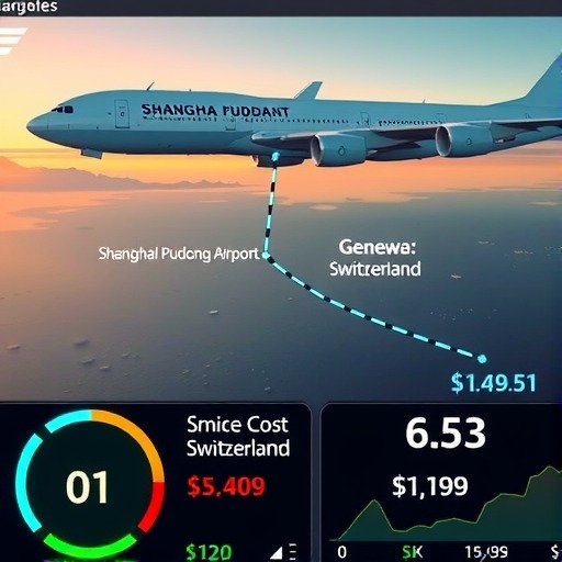 上海到日 内 瓦空运运费需要多少钱,多长时间