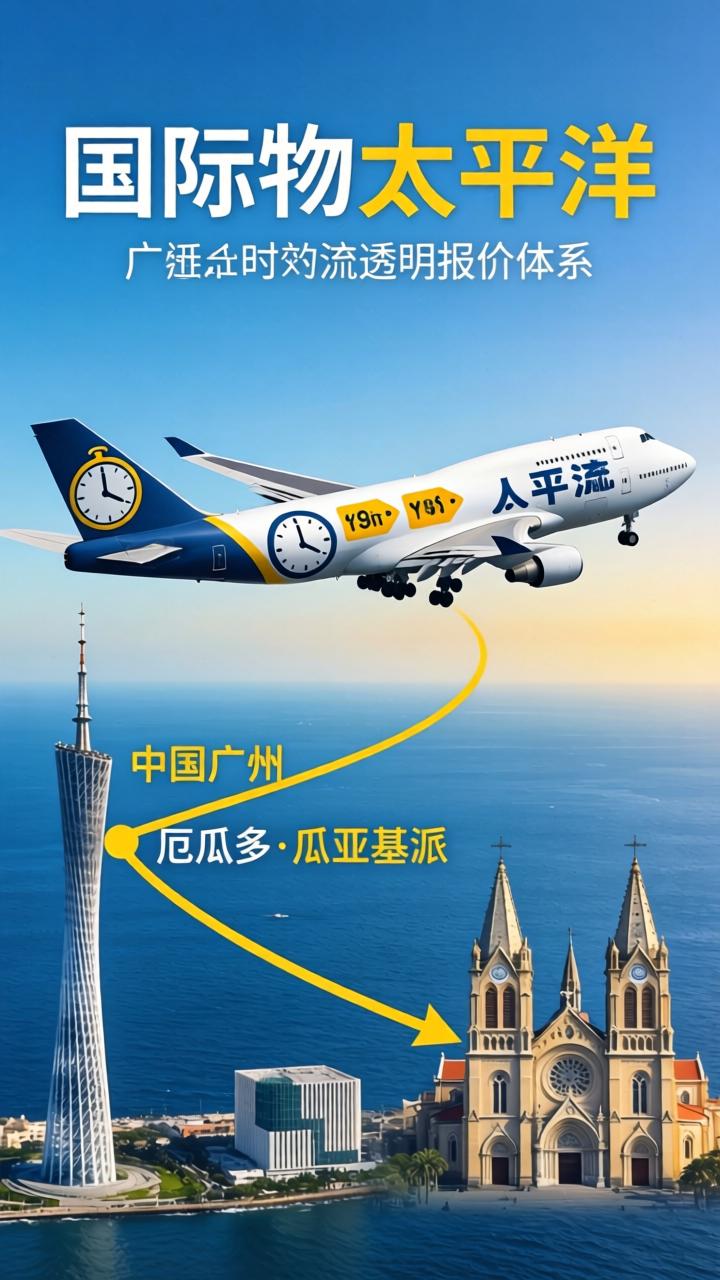 广州到瓜亚基尔空运需要多少钱,多长时间