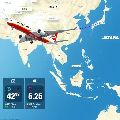 广州到雅加达空运需要多少钱,多长时间