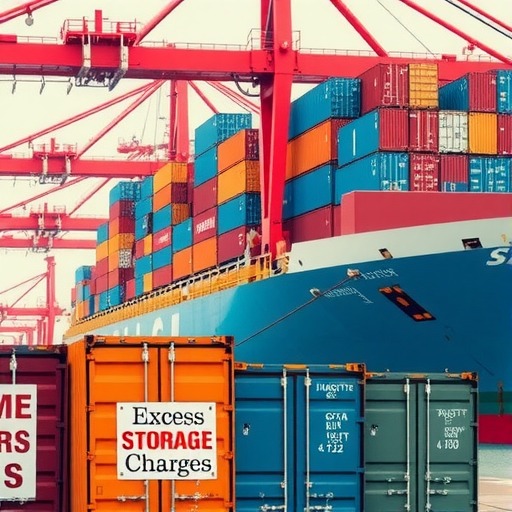 国际海运滞箱费计算：免租期、滞期费、超期堆存费都是啥？