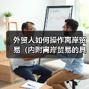 外贸人如何操作离岸贸易(内附离岸贸易的具体操作步骤) 外贸人如何操作离岸贸易(内附离岸贸易的具体操作步骤)