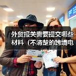 外贸报关需要提交哪些材料(不清楚的跨境电商卖家&外贸人请注意) 外贸报关需要提交哪些材料(不清楚的跨境电商卖家&外贸人请注意)