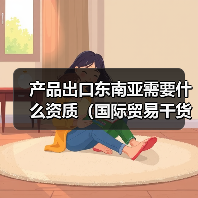 产品出口东南亚需要什么资质(国际贸易干货知识分享) 产品出口东南亚需要什么资质(国际贸易干货知识分享)