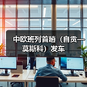 中欧班列首趟（自贡—莫斯科）发车（图1）