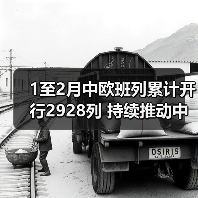 1至2月中欧班列累计开行2928列 持续推动中欧班列高质量发展（图3）