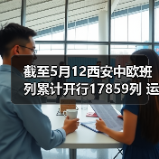截至5月12西安中欧班列累计开行17859列 运送货物1529万吨（图2）