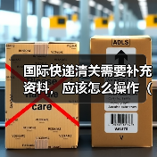 国际快递清关需要补充资料,应该怎么操作(不清楚的跨境电商卖家看过来)(图4) 国际快递清关需要补充资料,应该怎么操作(不清楚的跨境电商卖家看过来)(图4)