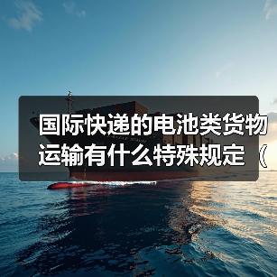 国际快递的电池类货物运输有什么特殊规定(内置电池vs配套电池)(图4) 国际快递的电池类货物运输有什么特殊规定(内置电池vs配套电池)(图4)