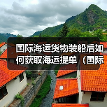 国际海运货物装船后如何获取海运提单(国际海运干货知识分享)(图2) 国际海运货物装船后如何获取海运提单(国际海运干货知识分享)(图2)
