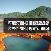 海运订舱被拒或延迟怎么办?如何规避订舱风险(图4) 海运订舱被拒或延迟怎么办?如何规避订舱风险(图4)