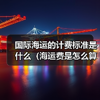 国际海运的计费标准是什么(海运费是怎么算出来的)(图4) 国际海运的计费标准是什么(海运费是怎么算出来的)(图4)