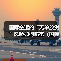 国际空运的“无单放货”风险如何防范(国际空运干货知识分享)(图1) 国际空运的“无单放货”风险如何防范(国际空运干货知识分享)(图1)