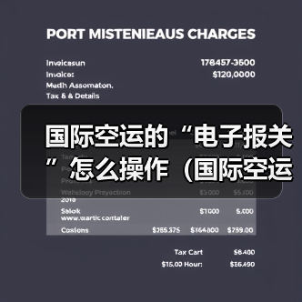 国际空运的“电子报关”怎么操作（国际空运干货知识分享）（图3）
