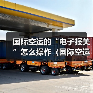 国际空运的“电子报关”怎么操作（国际空运干货知识分享）（图1）