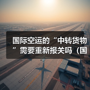 国际空运的“中转货物”需要重新报关吗(国际空运干货知识分享)(图2) 国际空运的“中转货物”需要重新报关吗(国际空运干货知识分享)(图2)