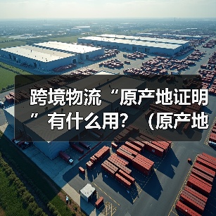跨境物流“原产地证明”有什么用?(原产地证怎么办理)(图4) 跨境物流“原产地证明”有什么用?(原产地证怎么办理)(图4)
