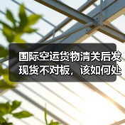 国际空运货物清关后发现货不对板,该如何处理?(责任归谁)(图3) 国际空运货物清关后发现货不对板,该如何处理?(责任归谁)(图3)