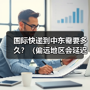 国际快递到中东需要多久？（偏远地区会延迟配送吗）