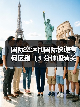 国际空运和国际快递有何区别（3 分钟理清关键差异）