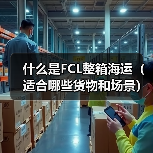 什么是FCL整箱海运(适合哪些货物和场景)(图2) 什么是FCL整箱海运(适合哪些货物和场景)(图2)