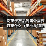 寄电子产品到国外需要注意什么(电池类物品怎么寄)(图2) 寄电子产品到国外需要注意什么(电池类物品怎么寄)(图2)