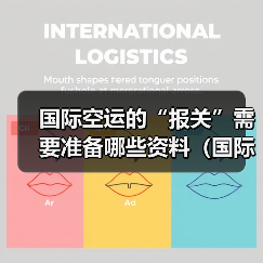 国际空运的“报关”需要准备哪些资料(国际空运干货知识分享)(图1) 国际空运的“报关”需要准备哪些资料(国际空运干货知识分享)(图1)