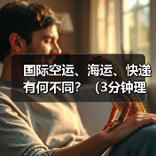 国际空运、海运、快递有何不同?(3分钟理清核心差异)(图4) 国际空运、海运、快递有何不同?(3分钟理清核心差异)(图4)