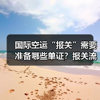 国际空运“报关”需要准备哪些单证?报关流程是怎样的(图2) 国际空运“报关”需要准备哪些单证?报关流程是怎样的(图2)