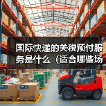 国际快递的关税预付服务是什么(适合哪些场景)(图2) 国际快递的关税预付服务是什么(适合哪些场景)(图2)