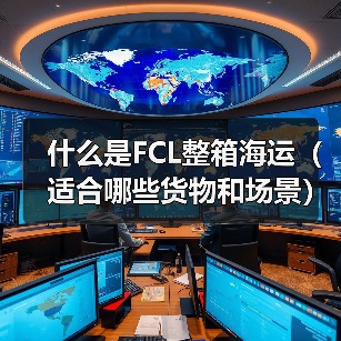 什么是FCL整箱海运(适合哪些货物和场景)(图4) 什么是FCL整箱海运(适合哪些货物和场景)(图4)