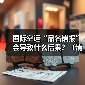 国际空运“品名错报”会导致什么后果?(清关被卡该怎么处理)(图2) 国际空运“品名错报”会导致什么后果?(清关被卡该怎么处理)(图2)