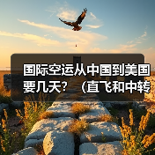 国际空运从中国到美国要几天？（直飞和中转时效差多少）（图2）