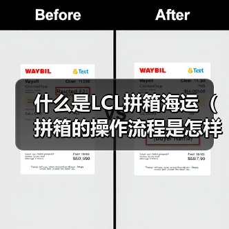 什么是LCL拼箱海运（拼箱的操作流程是怎样的）（图1）
