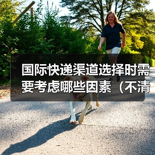 国际快递渠道选择时需要考虑哪些因素（不清楚的跨境电商卖家看过来）（图3）