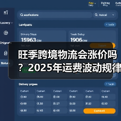 旺季跨境物流会涨价吗？2025年运费波动规律预测（图2）