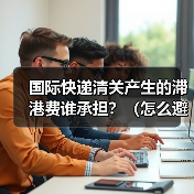 国际快递清关产生的滞港费谁承担？（怎么避免产生滞港费）（图1）