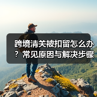 跨境清关被扣留怎么办?常见原因与解决步骤全攻略(图1) 跨境清关被扣留怎么办?常见原因与解决步骤全攻略(图1)