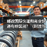 邮政国际快递和商业快递有啥区别？（时效与价格对比）（图1）