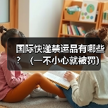 国际快递禁运品有哪些?(一不小心就被罚)(图1) 国际快递禁运品有哪些?(一不小心就被罚)(图1)