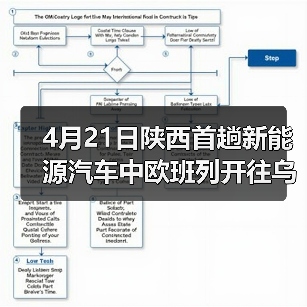 4月21日陕西首趟新能源汽车中欧班列开往乌兹别克斯坦（图4）