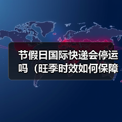 节假日国际快递会停运吗（旺季时效如何保障国际快递时效）（图4）